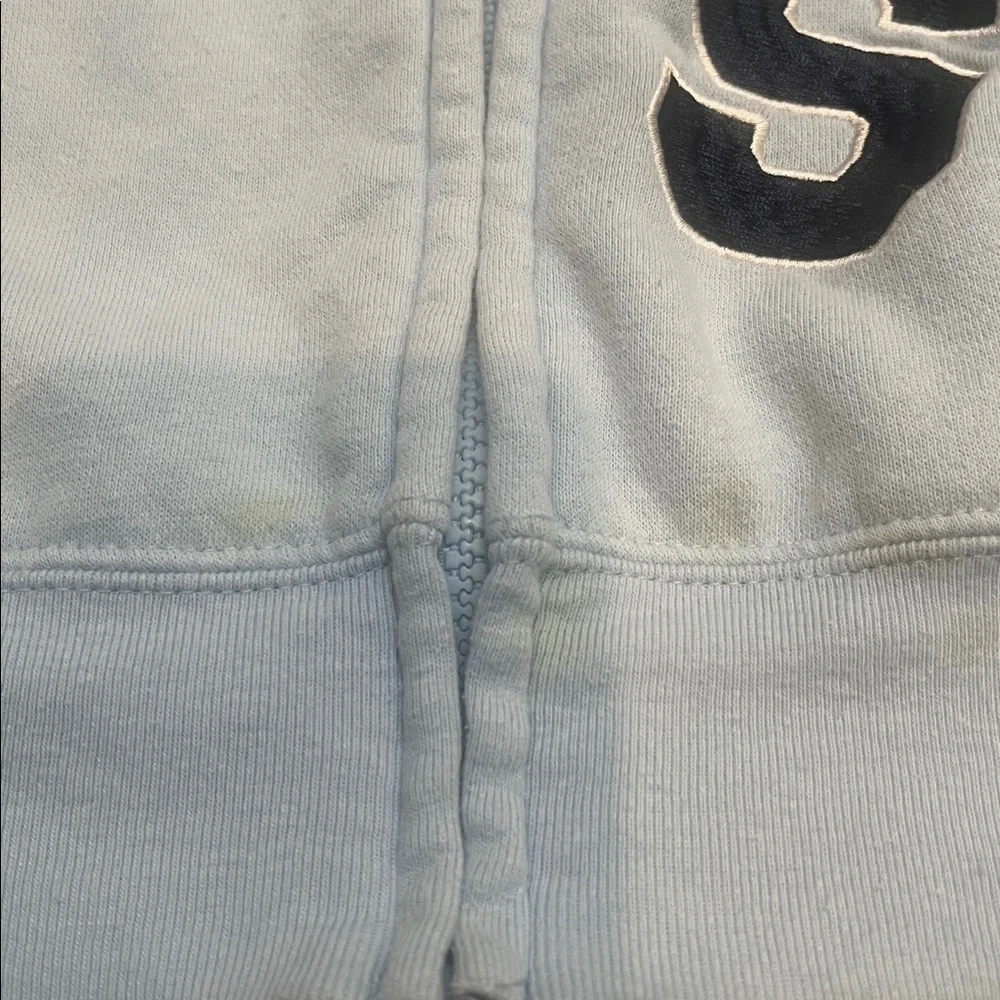 DISNEYLAND - Women's Light Blue STITCH Full Zip Hoodie - Picture 8 of 11
